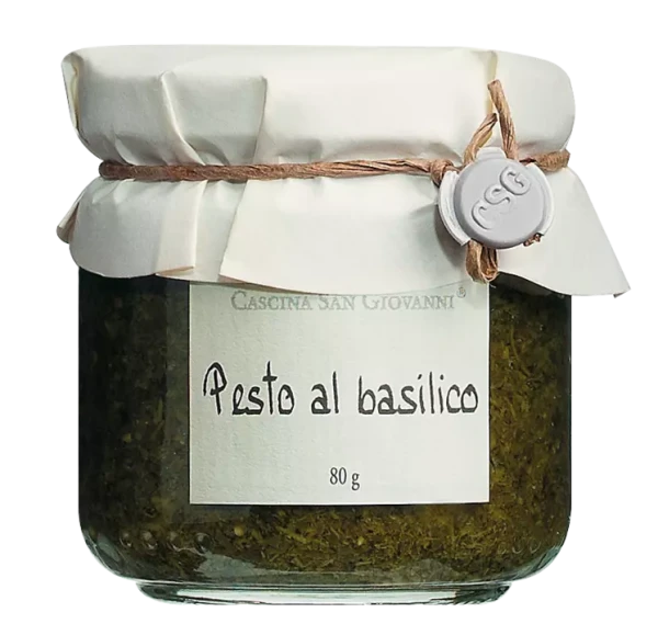 Pesto mit Basilikum 80g